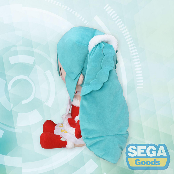[PRE-ORDER] SEGA: Vocaloid - Hatsune Miku Christmas 2022 SP Fluffy Plush - Bards & Cards