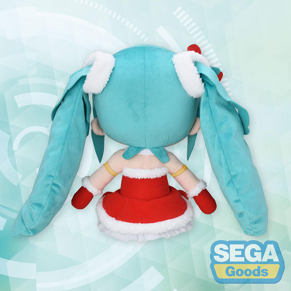 [PRE-ORDER] SEGA: Vocaloid - Hatsune Miku Christmas 2022 SP Fluffy Plush - Bards & Cards