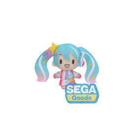 SEGA: Vocaloid Magical Mirai 10th Vol. 4 - Hatsune Miku (2022 Smiling) MP Mascot Plush - Bards & Cards