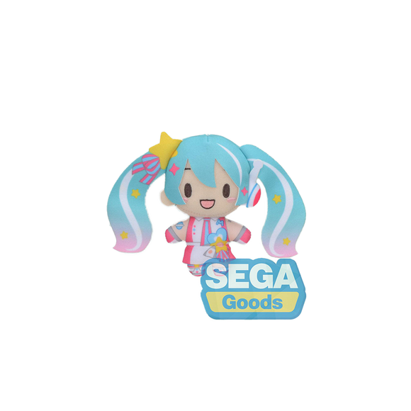 SEGA: Vocaloid Magical Mirai 10th Vol. 4 - Hatsune Miku (2022 Smiling) MP Mascot Plush - Bards & Cards