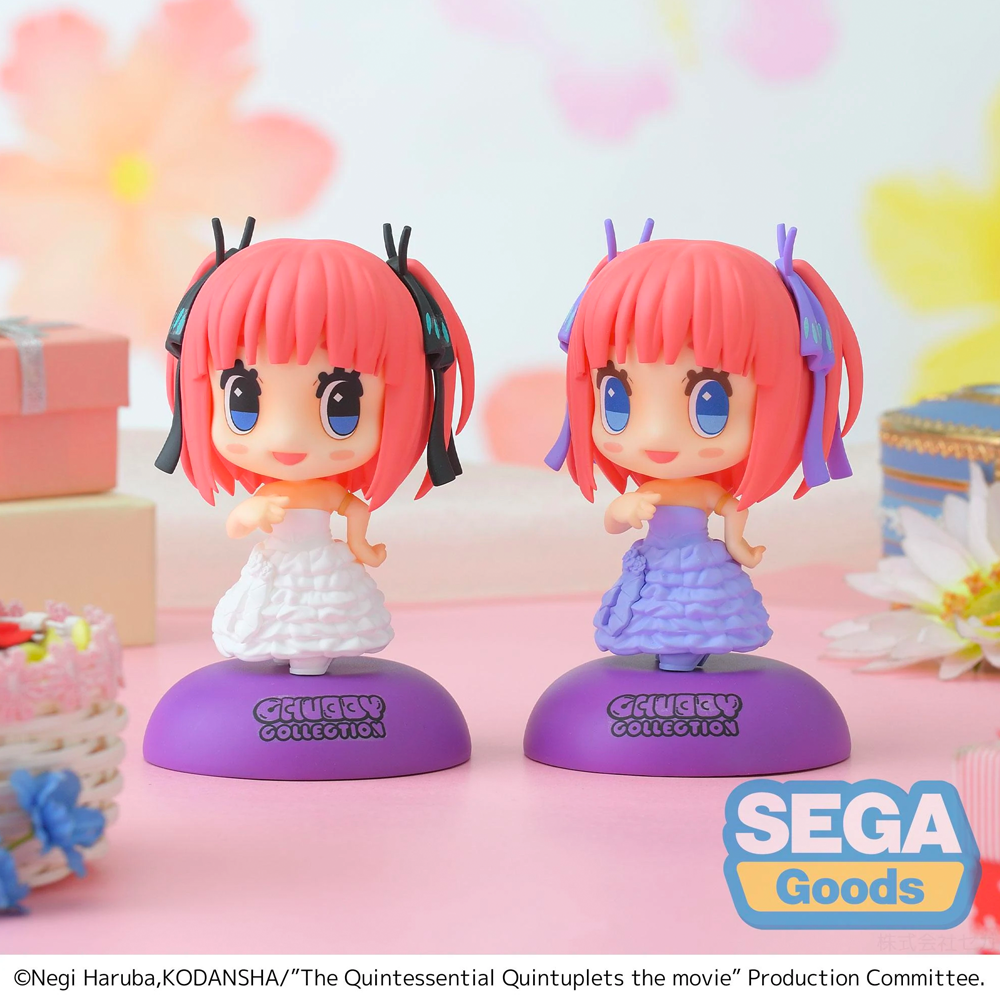 [PRE-ORDER] SEGA: The Quintessential Quintuplets The Movie Chubby Collection - Miku Nakano SPM Figure Set