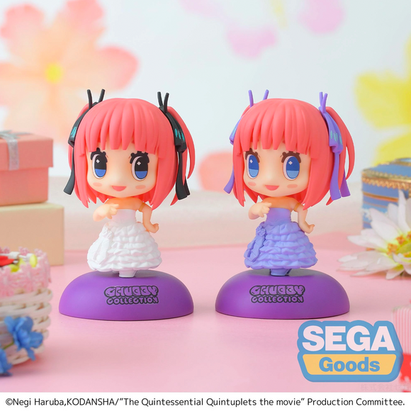 [PRE-ORDER] SEGA: The Quintessential Quintuplets The Movie Chubby Collection - Miku Nakano SPM Figure Set - Bards & Cards