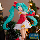 [PRE-ORDER] SEGA: Vocaloid - Hatsune Miku (2022 Christmas Ver.) Super Premium Figure - Bards & Cards