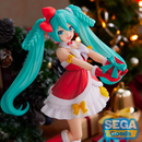 [PRE-ORDER] SEGA: Vocaloid - Hatsune Miku (2022 Christmas Ver.) Super Premium Figure - Bards & Cards