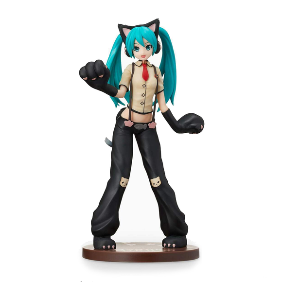 SEGA: Hatsune Miku: Project DIVA Arcade Future Tone - Miku Hatsune (Nyanko) SPM Figure - Bards & Cards
