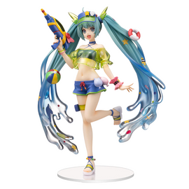 SEGA: Vocaloid - Hatsune Miku (Splash Parade) Super Premium Figure - Bards & Cards