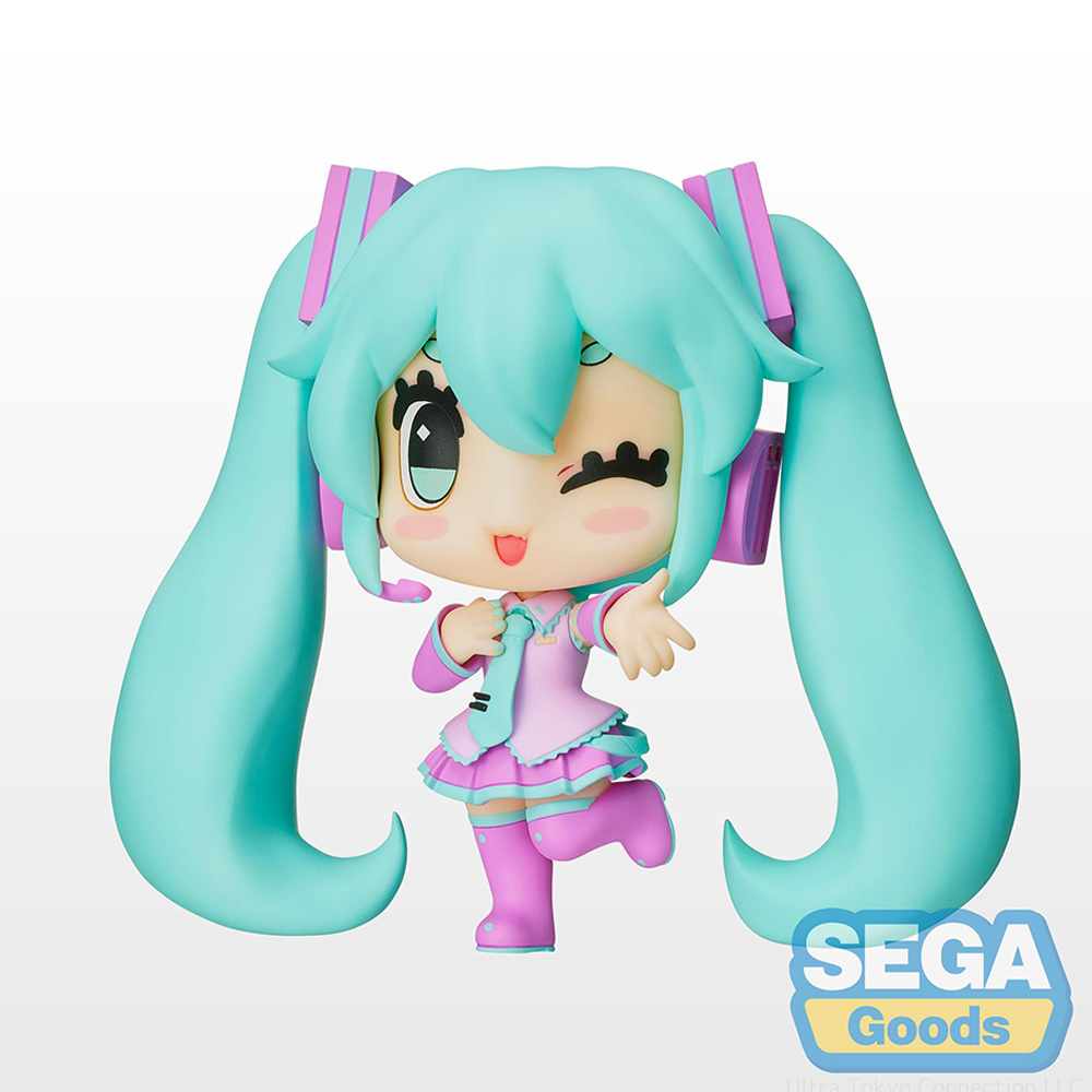 SEGA: Vocaloid Chubby Collection - Hatsune Miku (Light Color) Figure - 0