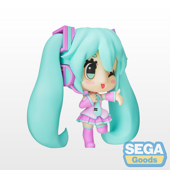 SEGA: Vocaloid Chubby Collection - Hatsune Miku (Light Color) Figure - Bards & Cards