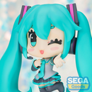 SEGA: Vocaloid Chubby Collection - Hatsune Miku (Normal Color) Figure - Bards & Cards