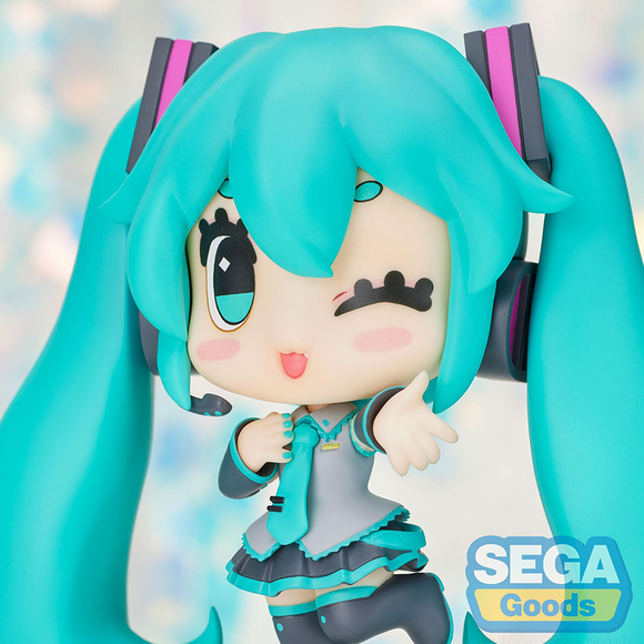 SEGA: Vocaloid Chubby Collection - Hatsune Miku (Normal Color) Figure - Bards & Cards