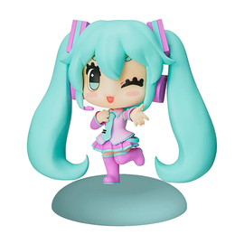 SEGA: Vocaloid Chubby Collection - Hatsune Miku (Light Color) Figure - Bards & Cards