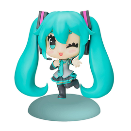 SEGA: Vocaloid Chubby Collection - Hatsune Miku (Normal Color) Figure - Bards & Cards