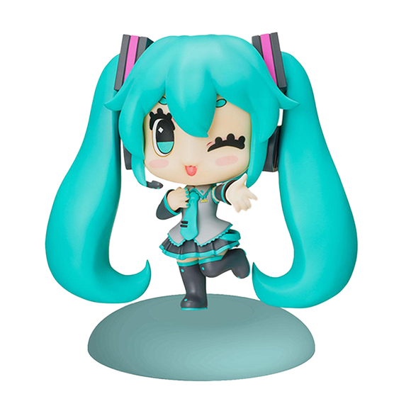 SEGA: Vocaloid Chubby Collection - Hatsune Miku (Normal Color) Figure - Bards & Cards