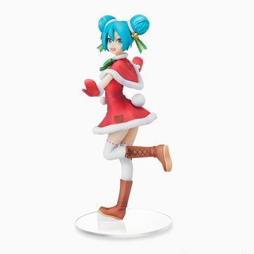 SEGA: Vocaloid - Hatsune Miku (Christmas 2021) Super Premium Figure - Bards & Cards