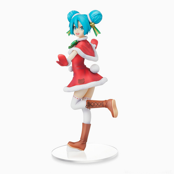 SEGA: Vocaloid - Hatsune Miku (Christmas 2021) Super Premium Figure - Bards & Cards