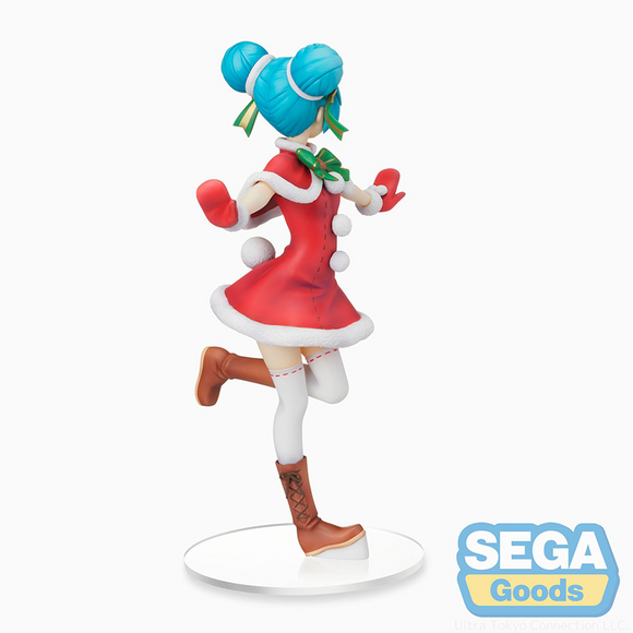 SEGA: Vocaloid - Hatsune Miku (Christmas 2021) Super Premium Figure - Bards & Cards