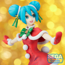 SEGA: Vocaloid - Hatsune Miku (Christmas 2021) Super Premium Figure - Bards & Cards