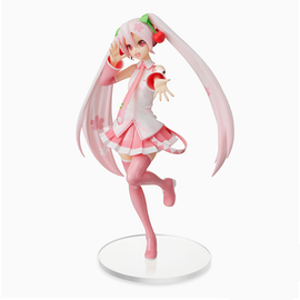 SEGA: Vocaloid: Hatsune Miku - Sakura Miku (Ver. 3) Super Premium Figure - Bards & Cards