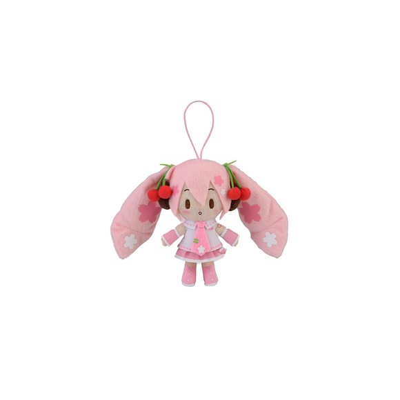 SEGA: Vocaloid - Sakura Miku (Blank Look) MP Fluffy Mascot Plush - Bards & Cards