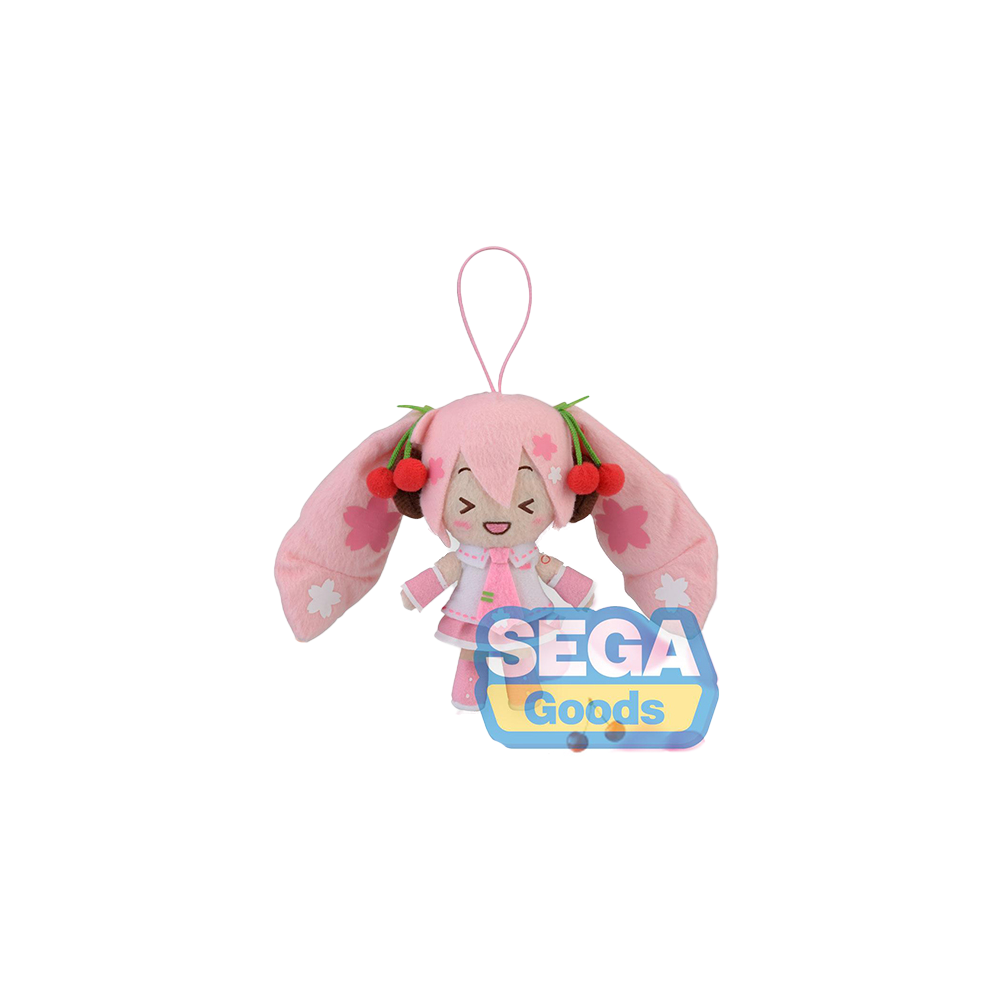 SEGA: Vocaloid - Sakura Miku (Screaming) MP Fluffy Mascot Plush