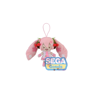 SEGA: Vocaloid - Sakura Miku (Screaming) MP Fluffy Mascot Plush - Bards & Cards