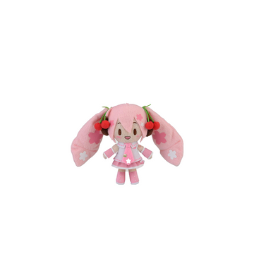 SEGA: Vocaloid - Sakura Miku (Smiling) MP Fluffy Mascot Plush - Bards & Cards