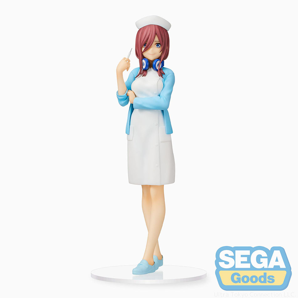 SEGA: The Quintessential Quintuplets 2 - Miku Nakano (Nurse Ver.) SPM Figure - 0