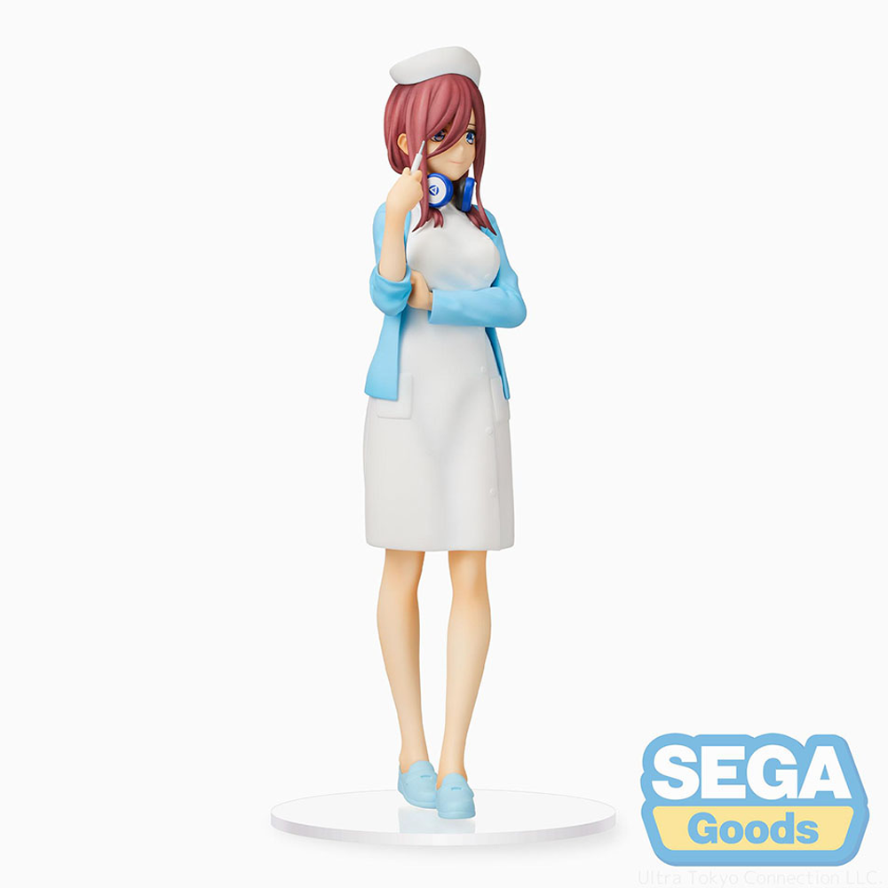 SEGA: The Quintessential Quintuplets 2 - Miku Nakano (Nurse Ver.) SPM Figure