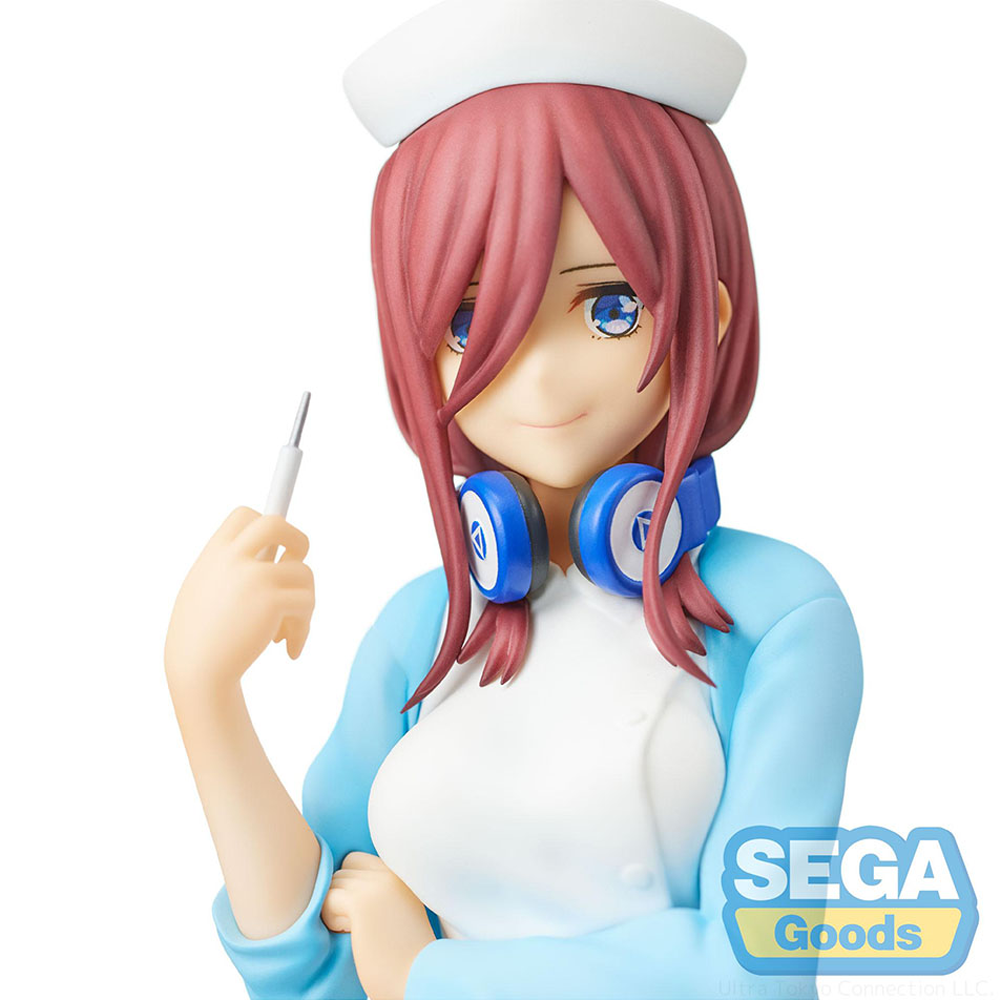 SEGA: The Quintessential Quintuplets 2 - Miku Nakano (Nurse Ver.) SPM Figure