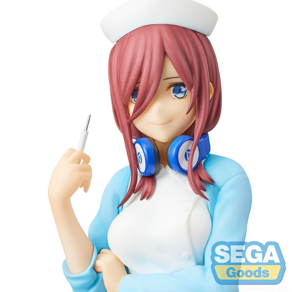 SEGA: The Quintessential Quintuplets 2 - Miku Nakano (Nurse Ver.) SPM Figure - Bards & Cards