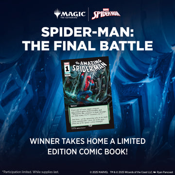 Sat 11/8/2025, 5 pm - Magic: the Gathering - Spider-Man: The Final Battle - Bards & Cards