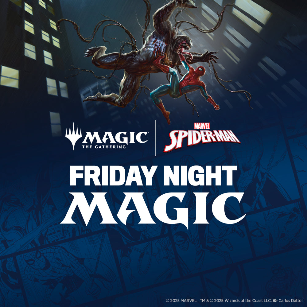 Fri 10/10/2025, 6 pm - Magic: the Gathering Spider-Verse Draft Night