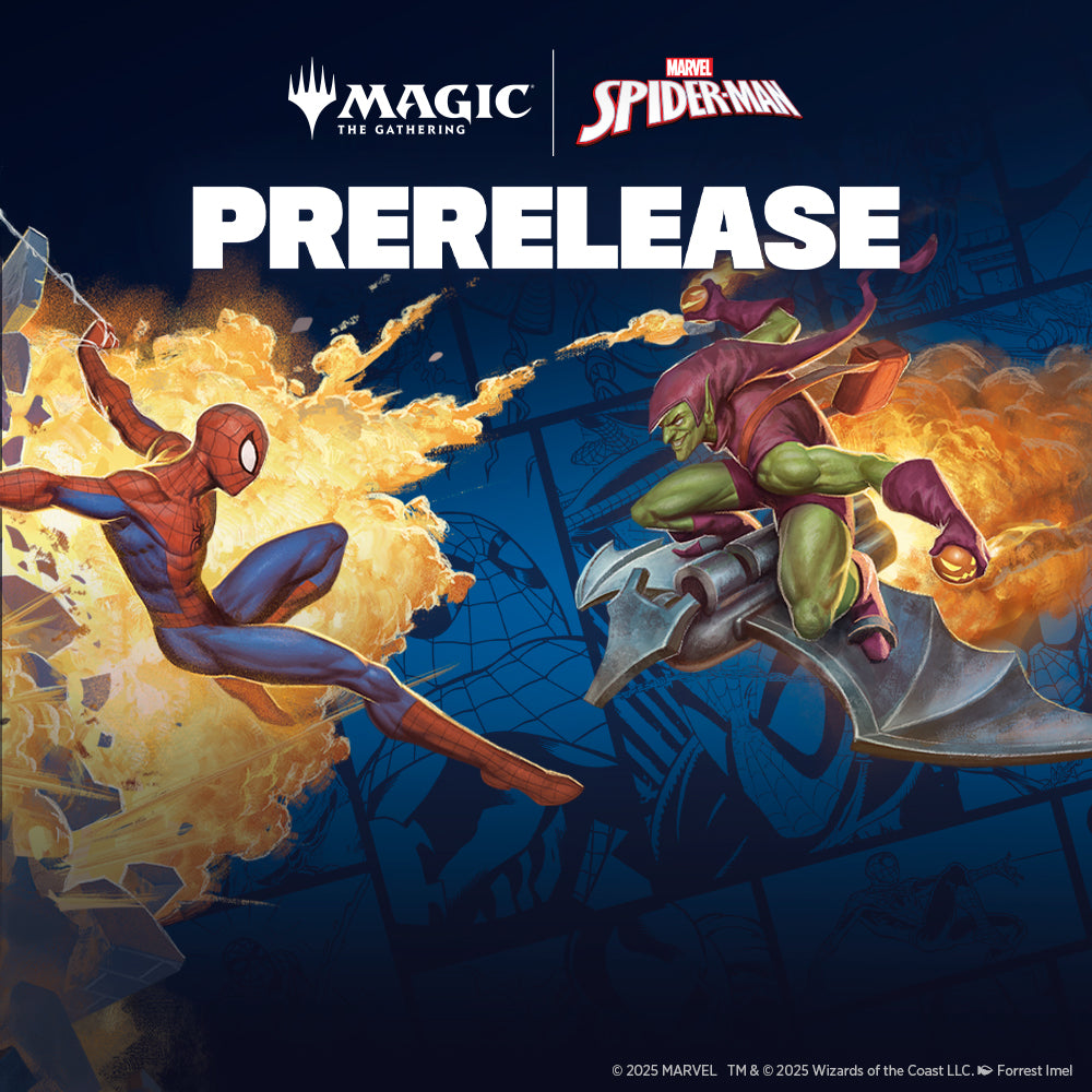 Fri 9/19/2025, 6 pm – Spider-Verse Swing-In Prerelease