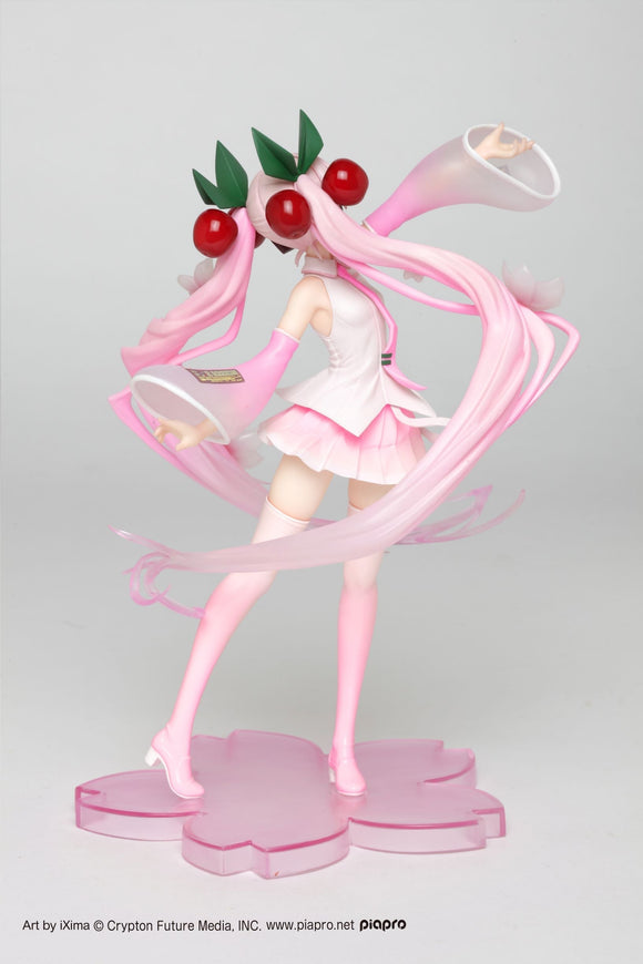 Taito: Vocaloid - Sakura Miku (Newly Written 2020 Ver.) Prize Figure - Bards & Cards