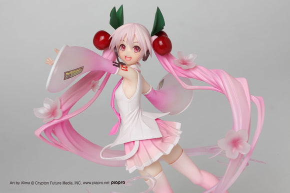 Taito: Vocaloid - Sakura Miku (Newly Written 2020 Ver.) Prize Figure - Bards & Cards