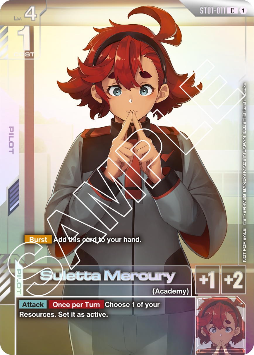 Sat 10/4/2025, 4 pm – Gundam Card Game New Type Challenge