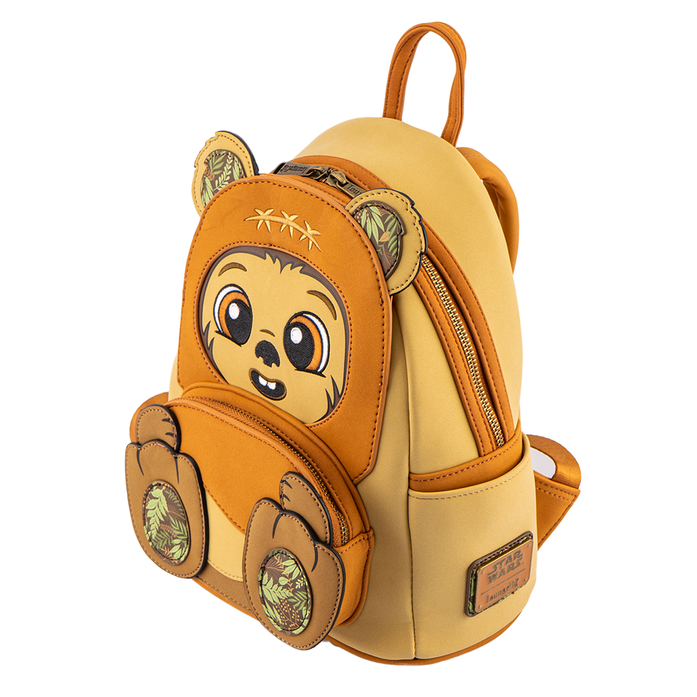 Loungefly: Star Wars - Wicket Footsie Cosplay Mini Backpack - 0