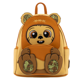 Loungefly: Star Wars - Wicket Footsie Cosplay Mini Backpack - Bards & Cards