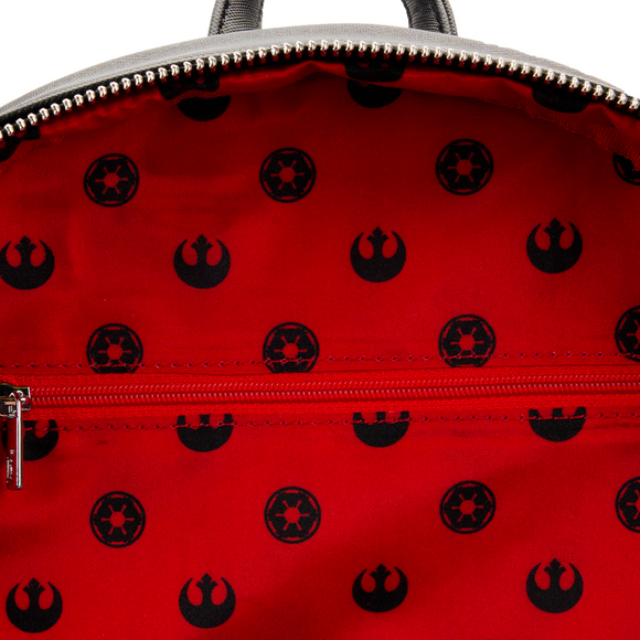 Loungefly: Star Wars - Trilogy 2 Triple Pocket Mini Backpack - Bards & Cards