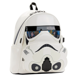 Loungefly: Star Wars - Stormtrooper Lenticular Mini Backpack - Bards & Cards