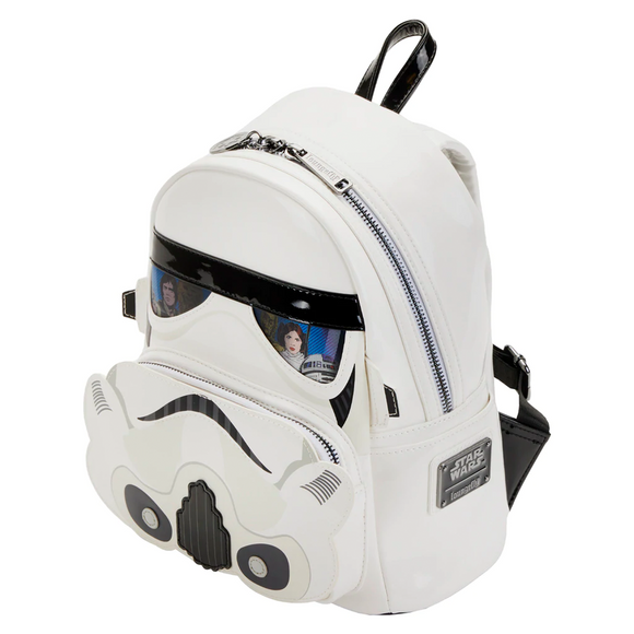 Loungefly: Star Wars - Stormtrooper Lenticular Mini Backpack - Bards & Cards