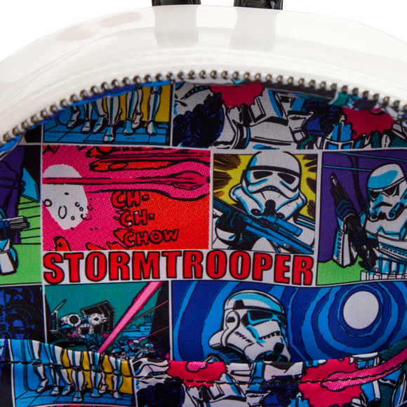 Loungefly: Star Wars - Stormtrooper Lenticular Mini Backpack - Bards & Cards