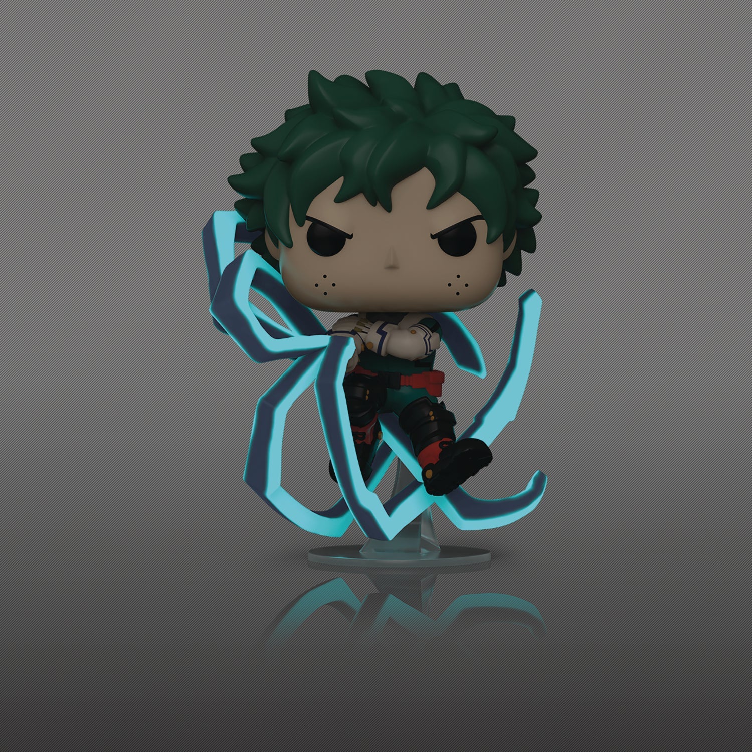 Funko POP! My Hero Academia - Deku (Black Whip) (Glow in the Dark) #1347 - Previews Exclusive (PX) - 0