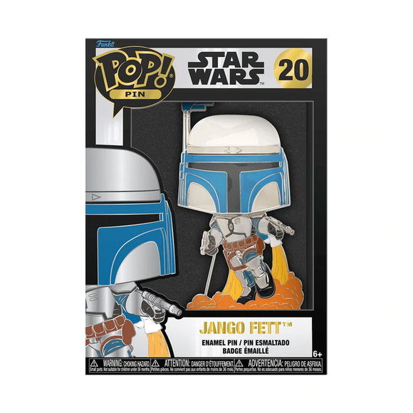 Funko POP! Pins: Star Wars - Jango Fett #20 - Bards & Cards