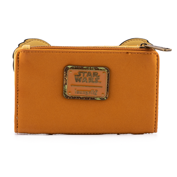 Loungefly: Star Wars - Wicket Cosplay Flap Wallet - Bards & Cards