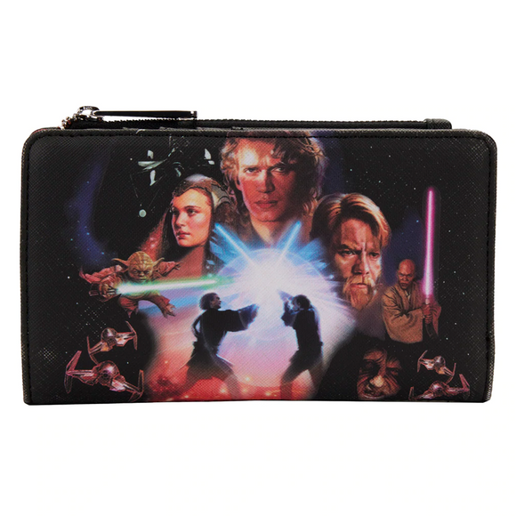 Loungefly: Star Wars - Trilogy 2 Flap Wallet - Bards & Cards