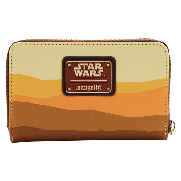 Loungefly: Star Wars Lands - Jakku Zip Around Wallet - Bards & Cards
