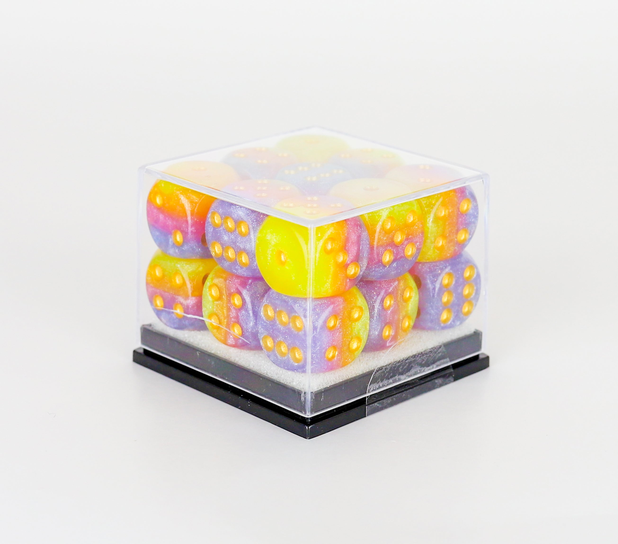 12mm Tahitian Sunset d6 Dice Set - 0