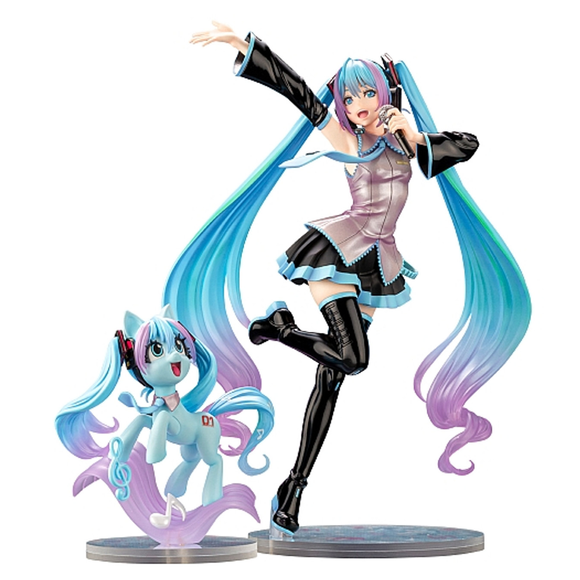 KOTOBUKIYA Bishoujo: Hatsune Miku x My Little Pony 1/7 Scale Figure - Bards & Cards