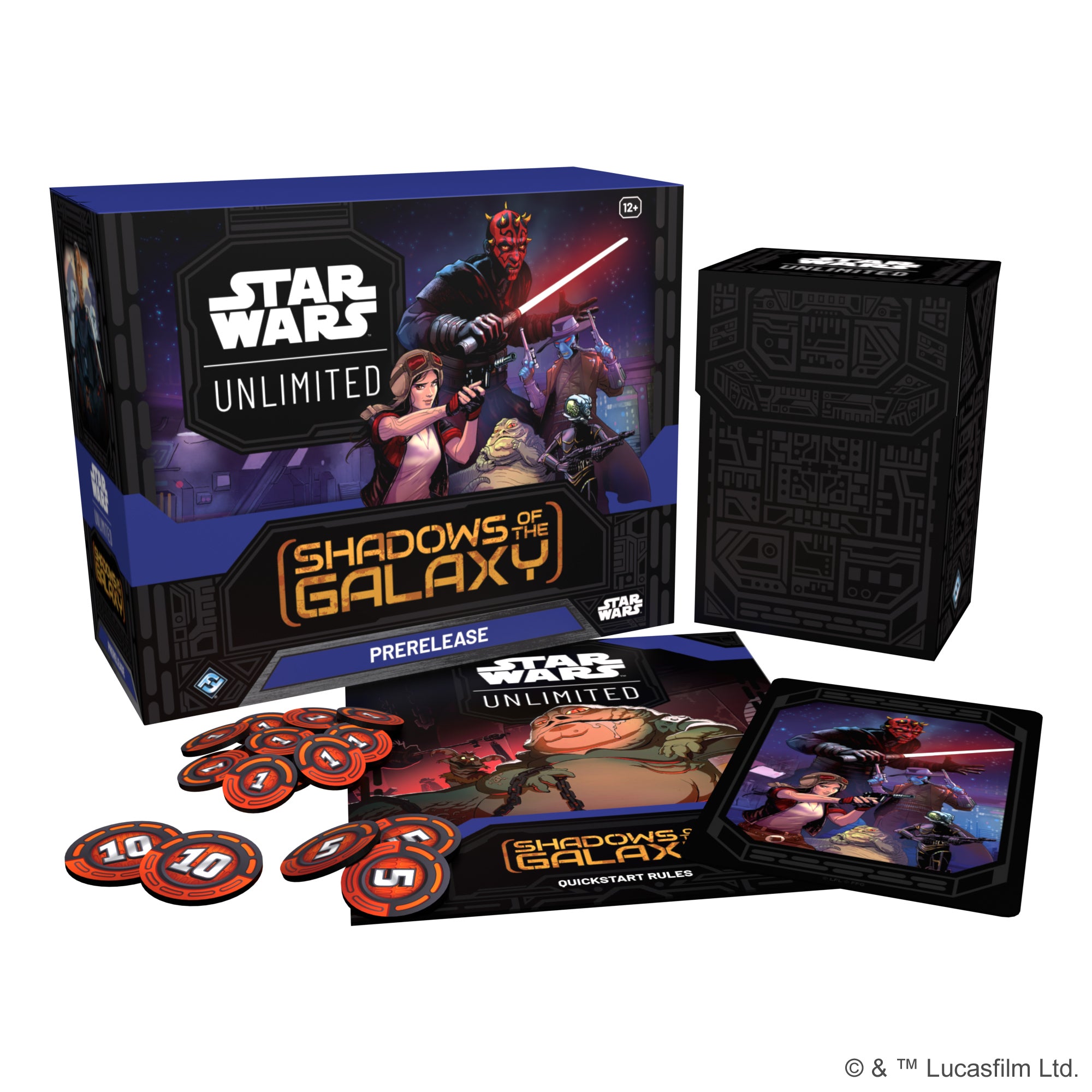 Star Wars: Unlimited - Shadows of the Galaxy Prerelease Kit - Bards & Cards